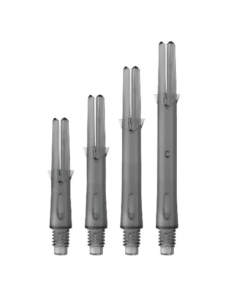 L-Style "L-Shaft" koteliai Locked Straight (clear black 330, 260)
