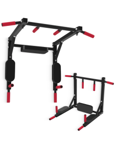 Vartomas skersinis su lygiagretėmis 4FIZJO  "Pull-up and Dip Rack"
