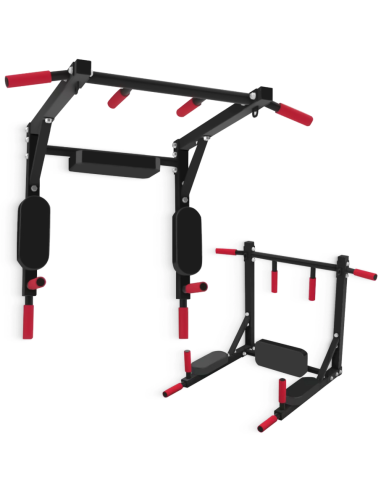 Vartomas skersinis su lygiagretėmis 4FIZJO  "Pull-up and Dip Rack"