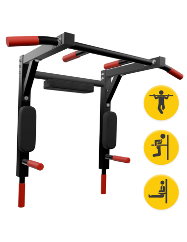 Vartomas skersinis su lygiagretėmis 4FIZJO  "Pull-up and Dip Rack"