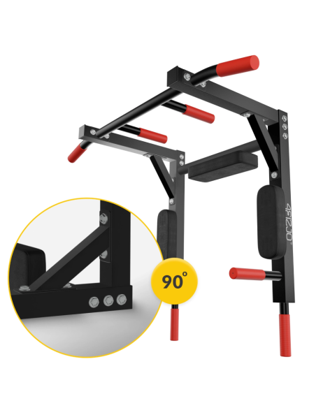 Vartomas skersinis su lygiagretėmis 4FIZJO  "Pull-up and Dip Rack"