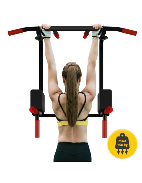 Vartomas skersinis su lygiagretėmis 4FIZJO  "Pull-up and Dip Rack"