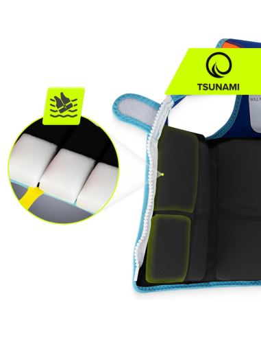 TSUNAMI plaukimo liemenė 2-3 metų vaikams (mėlyna)