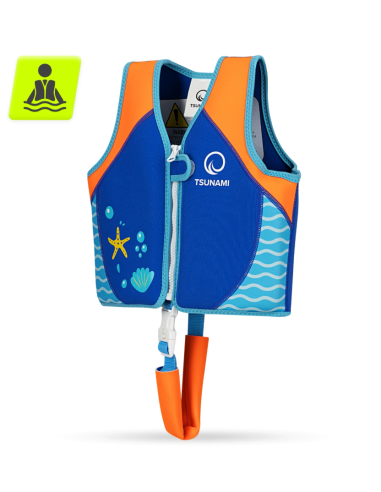 TSUNAMI plaukimo liemenė 3-6 metų vaikams (mėlyna)