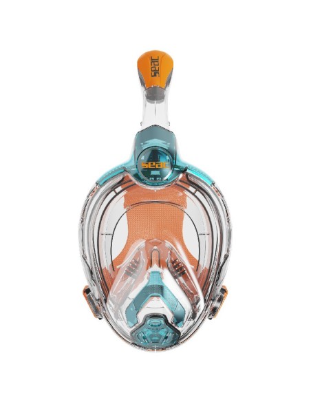 viso veido nardymo kaukė vaikams, snorkelinimo kaukė vaikams, SEAC Libera Junior, vaikiška snorkelio kaukė, nardymo kaukė nuo 6
