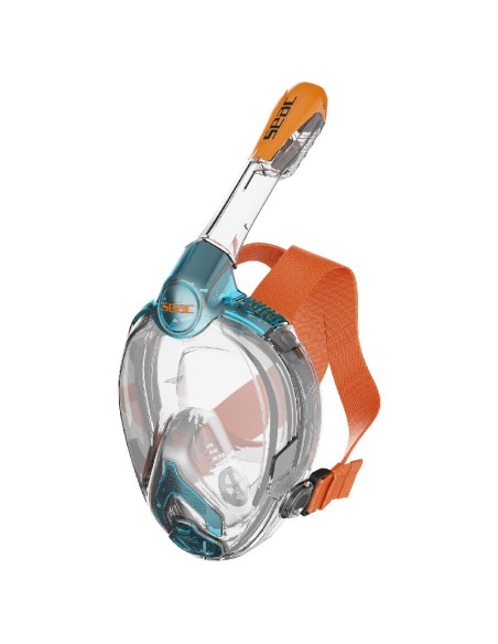 viso veido nardymo kaukė vaikams, snorkelinimo kaukė vaikams, SEAC Libera Junior, vaikiška snorkelio kaukė, nardymo kaukė nuo 6