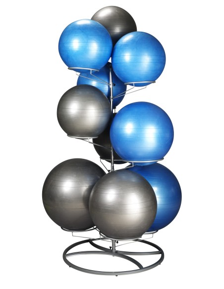 Trendy exercise ball stand