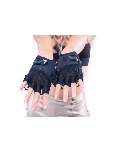 Pirštinės treniruotėms CHIBA "LADY ART II" (black/black)