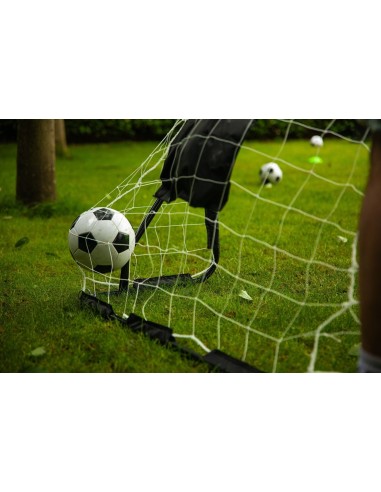 Mini futbolo vartai VIRTUFIT "GOAL WITH TARGET"  (180x120cm)