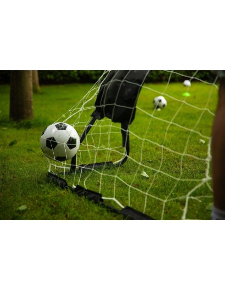 Mini futbolo vartai VIRTUFIT "GOAL WITH TARGET"  (180x120cm)