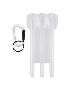 Strėlyčių dėklas BULLET "Molded Darts Case"  White
