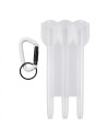 Strėlyčių dėklas BULLET "Molded Darts Case"  White