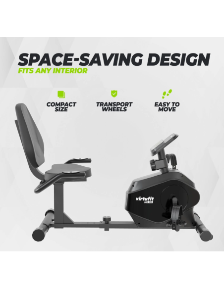 VirtuFit RB 100 horizontalus treniruoklis dviratis