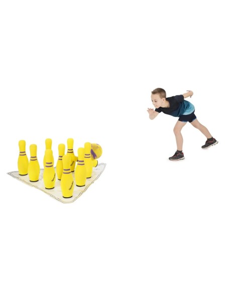 Minkštų kėglių žaidimo rinkinys SPORDAS "Super Foam Bowling Set"