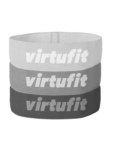 Набор текстильных эластичных лент для тренировок VIRTUFIT (3 шт.)