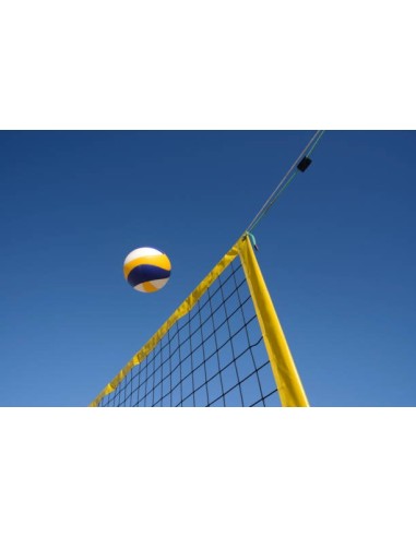 Varžybinis paplūdimio tinklinio tinklas Leon De Oro "Competition Pro" Yellow