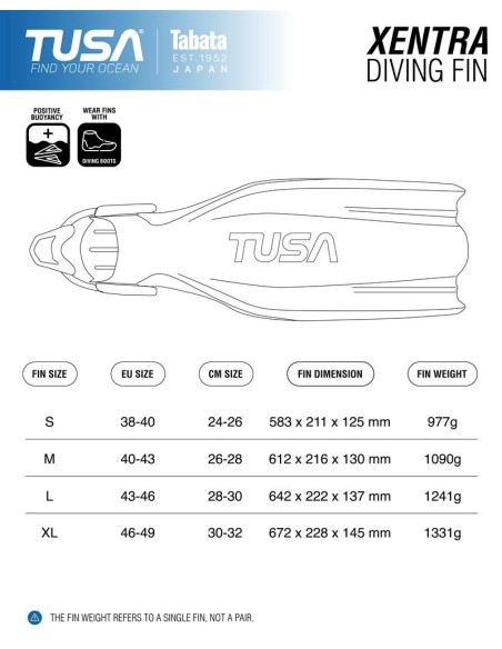 TUSA Xentra SF-0117 nardymo plaukmenys