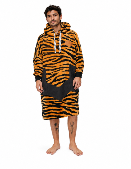 ALLxIN  pončas-gobtuvas ilgomis rankovėmis „Jacquard Zebra“