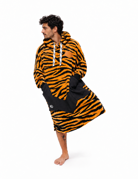 ALLxIN  pončas-gobtuvas ilgomis rankovėmis „Jacquard Zebra“