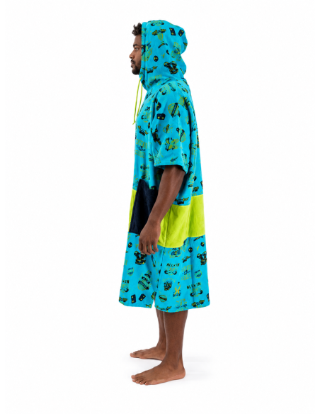 ALLxIN BIG hooded poncho Rock XXL