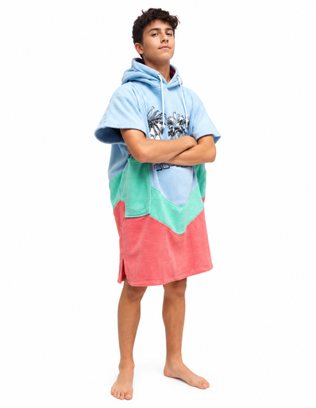 Surf pončai ir nardymo gobtuvai |ALL-IN Junior Poncho Mushroom – Pončas jaunuoliams (9-15 m.)