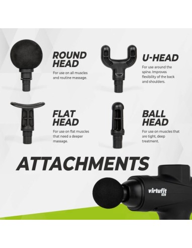 Массажный пистолет VirtuFit "M2 Basic Massage Gun"