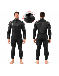 7mm semi-dry wetsuit WATERPROOF "SD NEOFLEX"