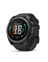 Fenix® 9 – 51 mm, Dark Grey, DLC Titanium, with Black Silicone Strap