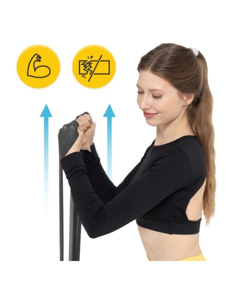 Rehabilitation rubber band set 4FIZJO "FLAT BAND 2M" 5 pcs.