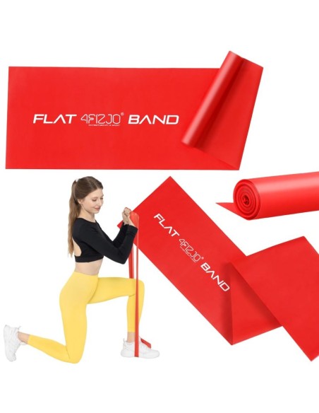 Elastic exercise band 4FIZJO "Flat Band"