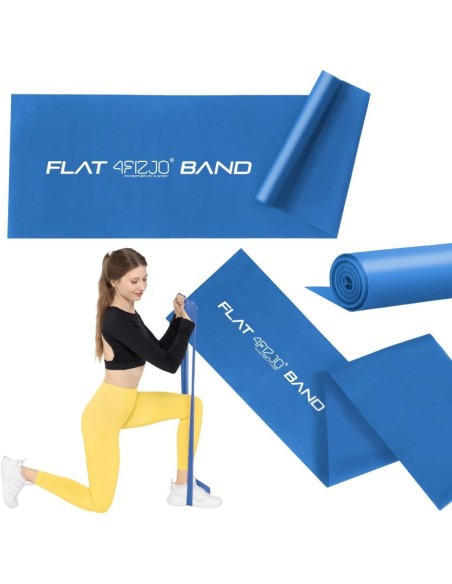 Elastinė mankštos juosta 4FIZJO "Flat Band"