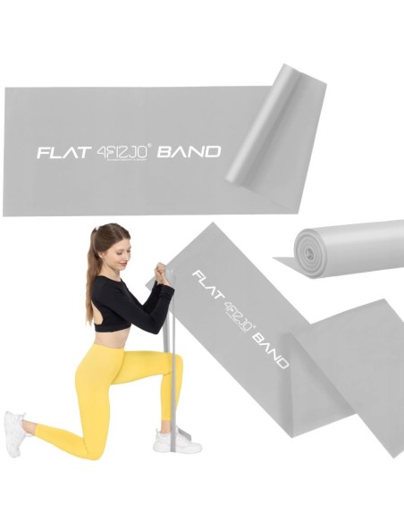 Elastinė mankštos juosta 4FIZJO "Flat Band"