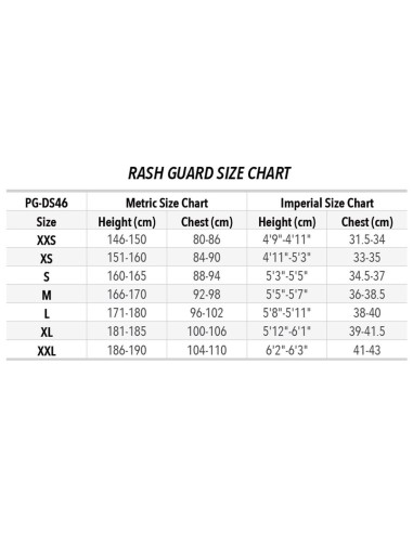 Neoprene T-shirt IST "PURIGUARD + ICOOL RASH GUARD (UNI-SEX)"
