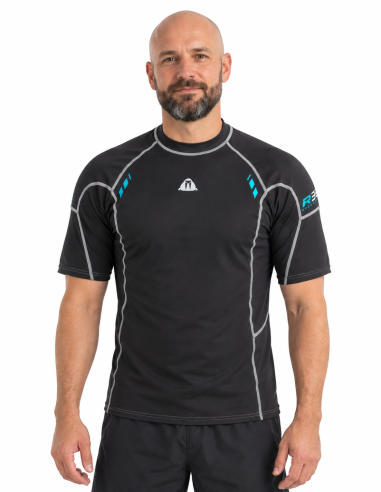 WATERPROOF T-krekls "R30 RASHGUARD" ar īsām piedurknēm (vīriešiem)