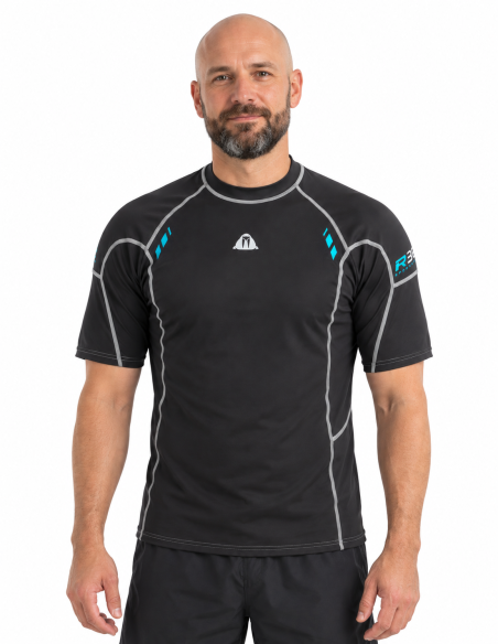 Marškinėliai WATERPROOF "R30 RASHGUARD" trumpomis rankovėmis (vyr)