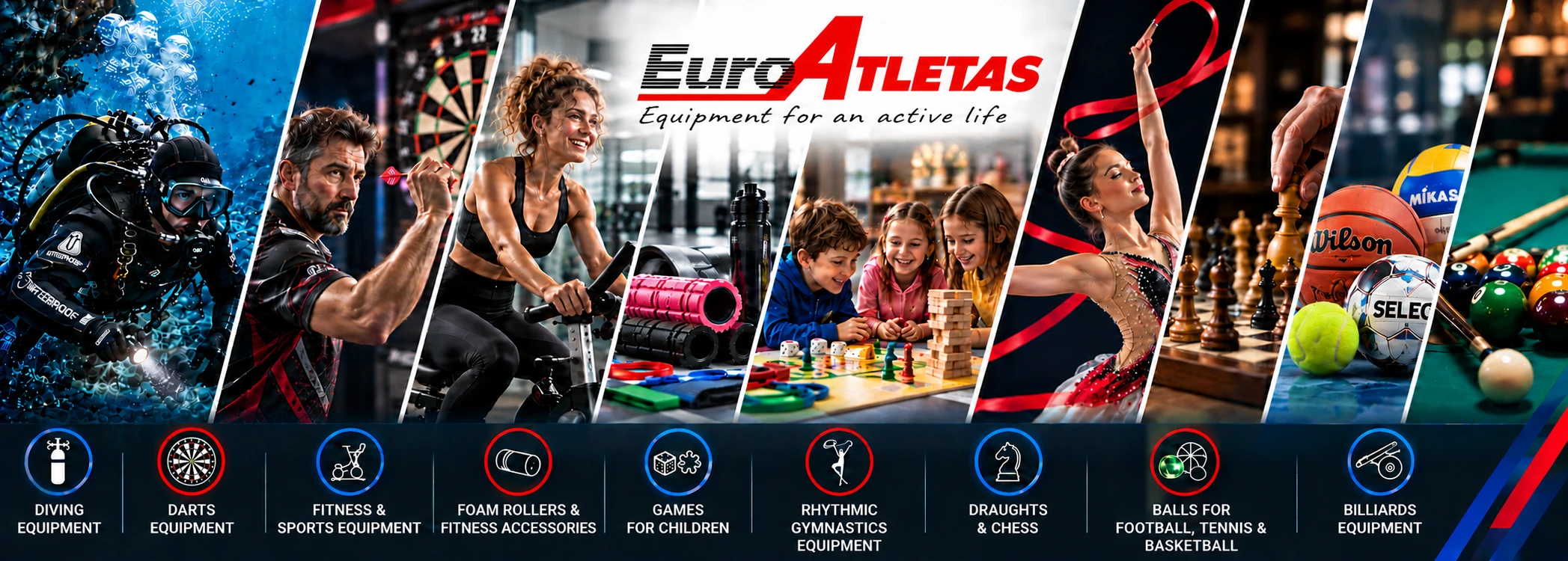 EuroAtletas – sporto prekės aktyviam gyvenimui