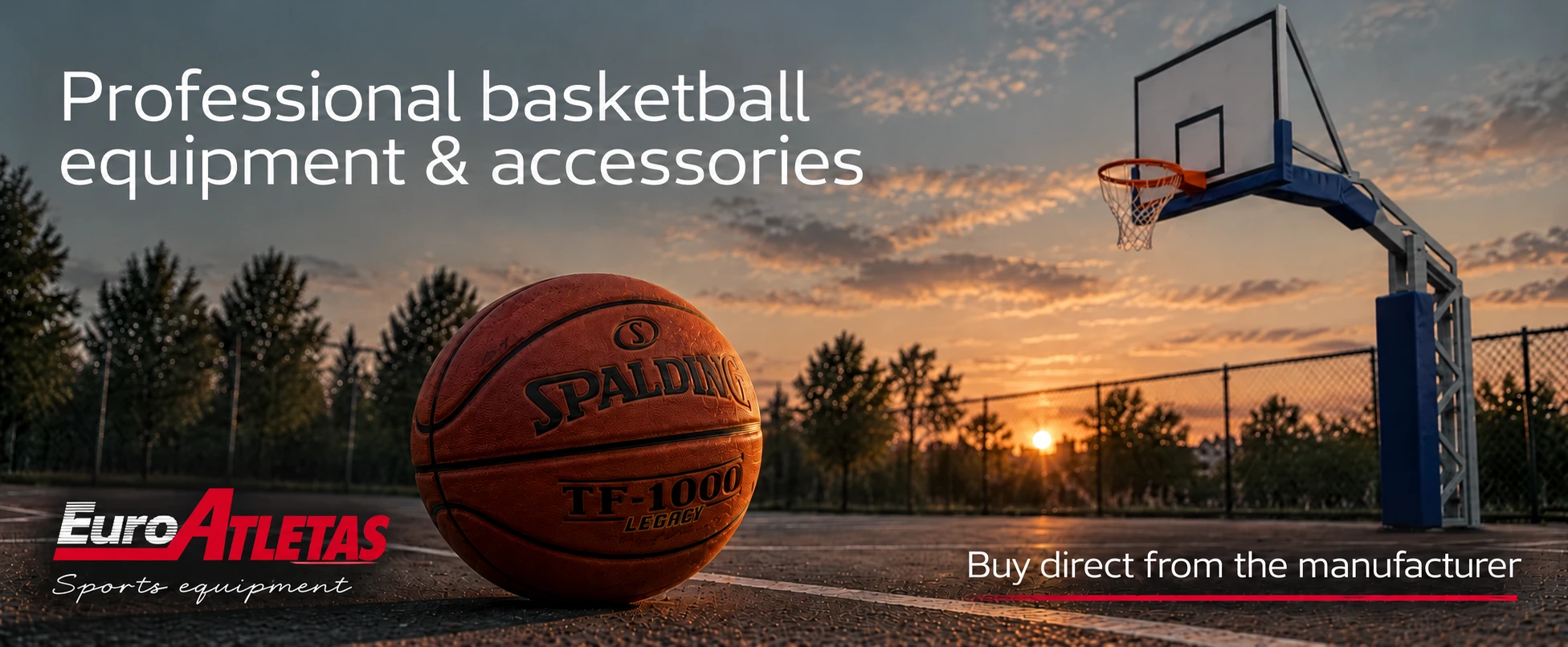 Professional basketball equipment and accessories