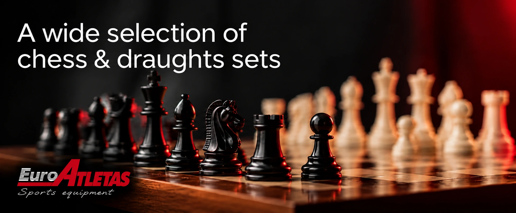 Wide selection of chess and checkers